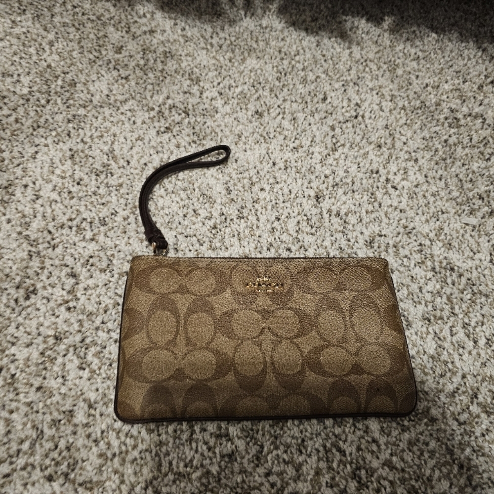 Coach wallet wristlet